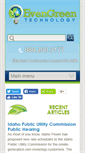 Mobile Screenshot of evengreentechnology.com